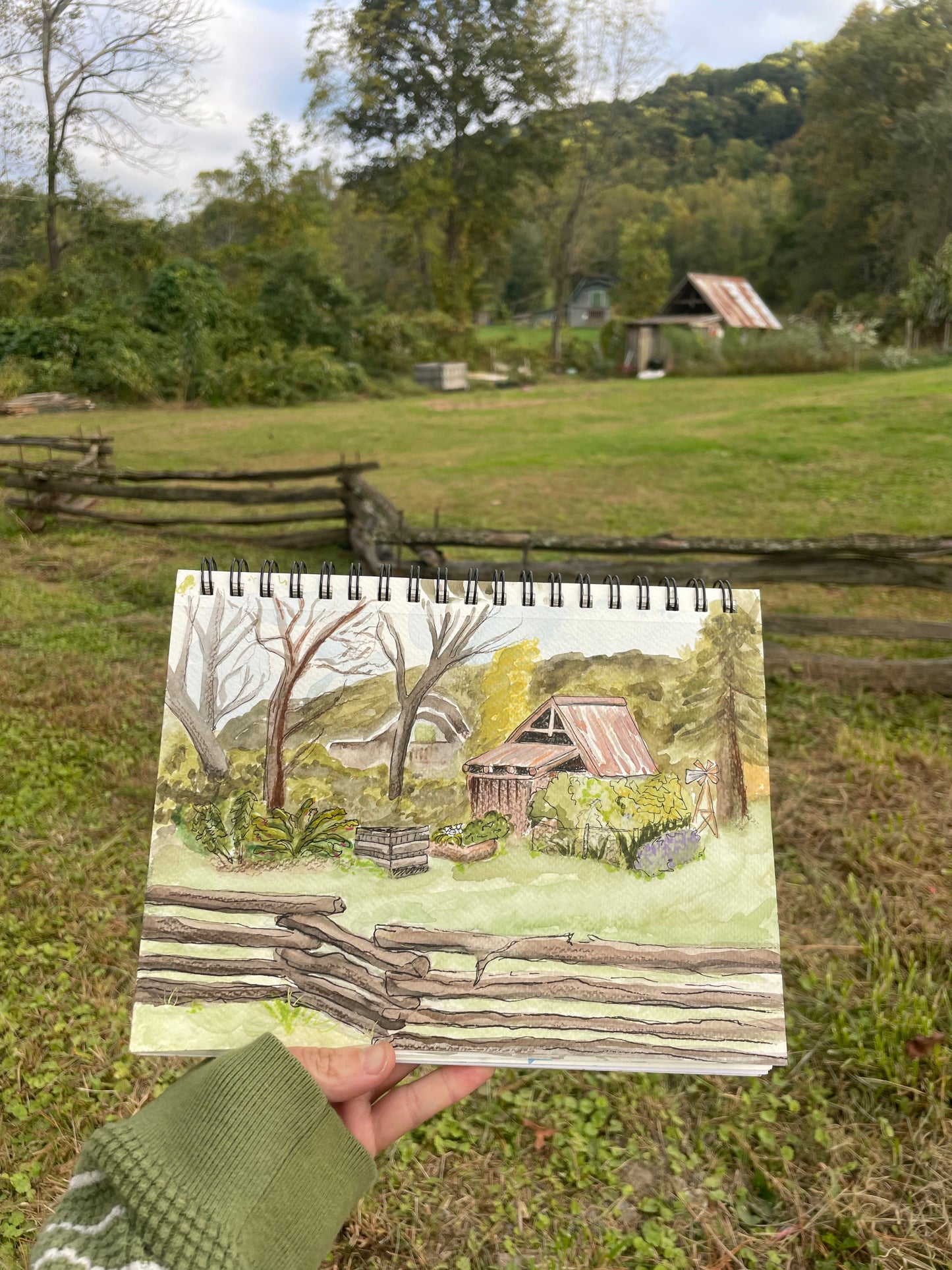 “Out to Pasture” Original Painting