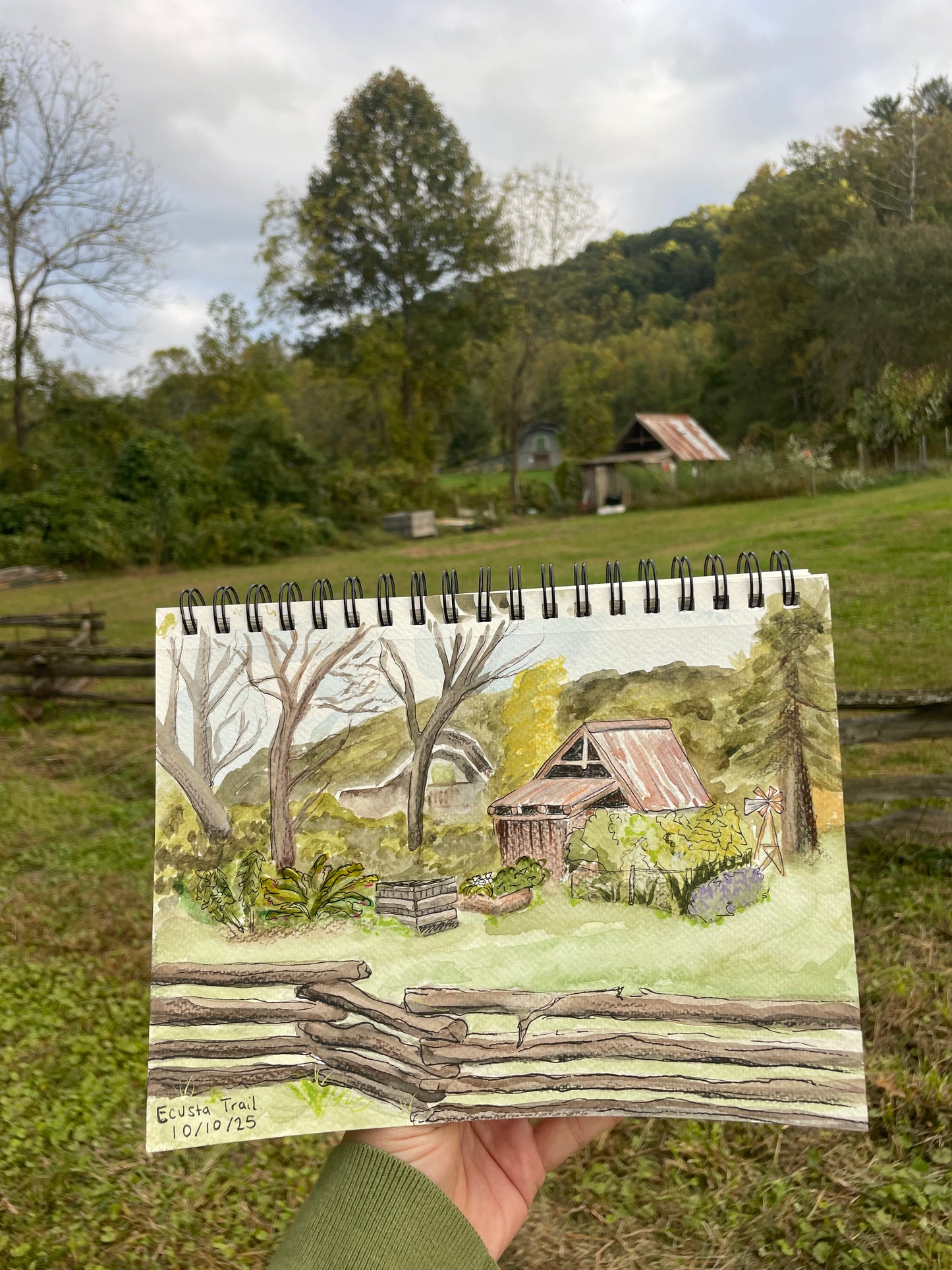 “Out to Pasture” Original Painting