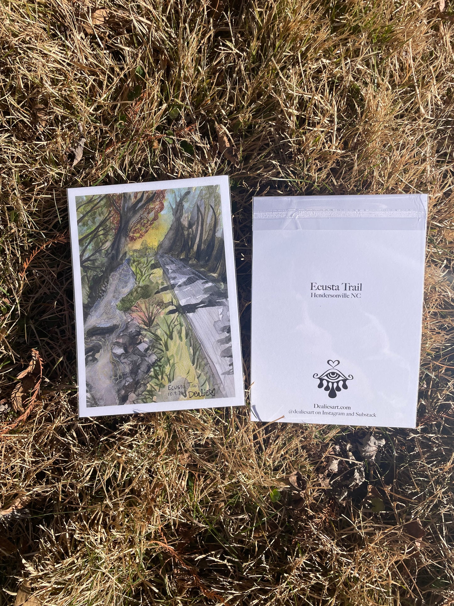 “Creekside” 5x7” print