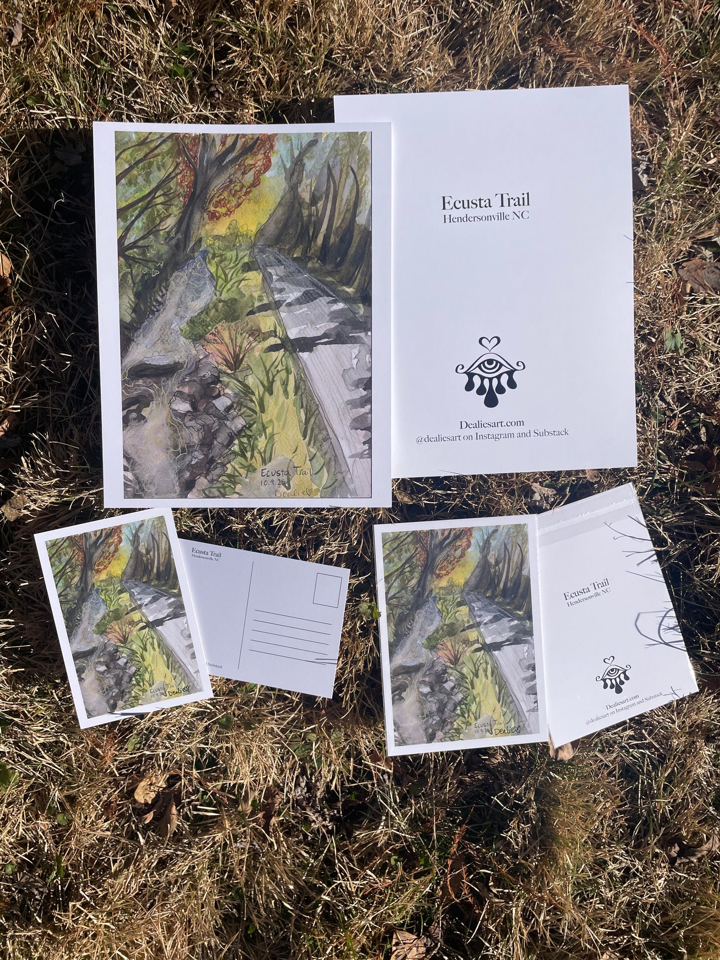 “Creekside” 5x7” print