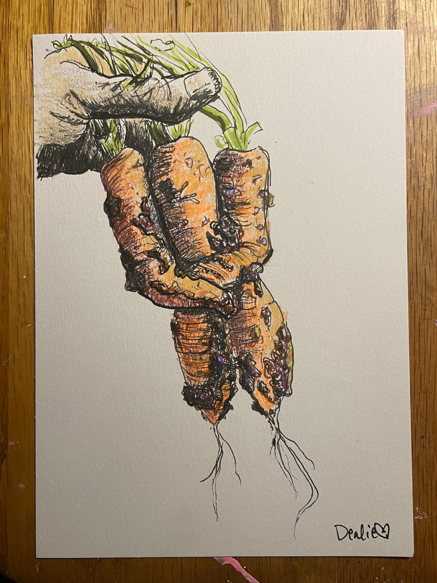 3 Carrots in Love